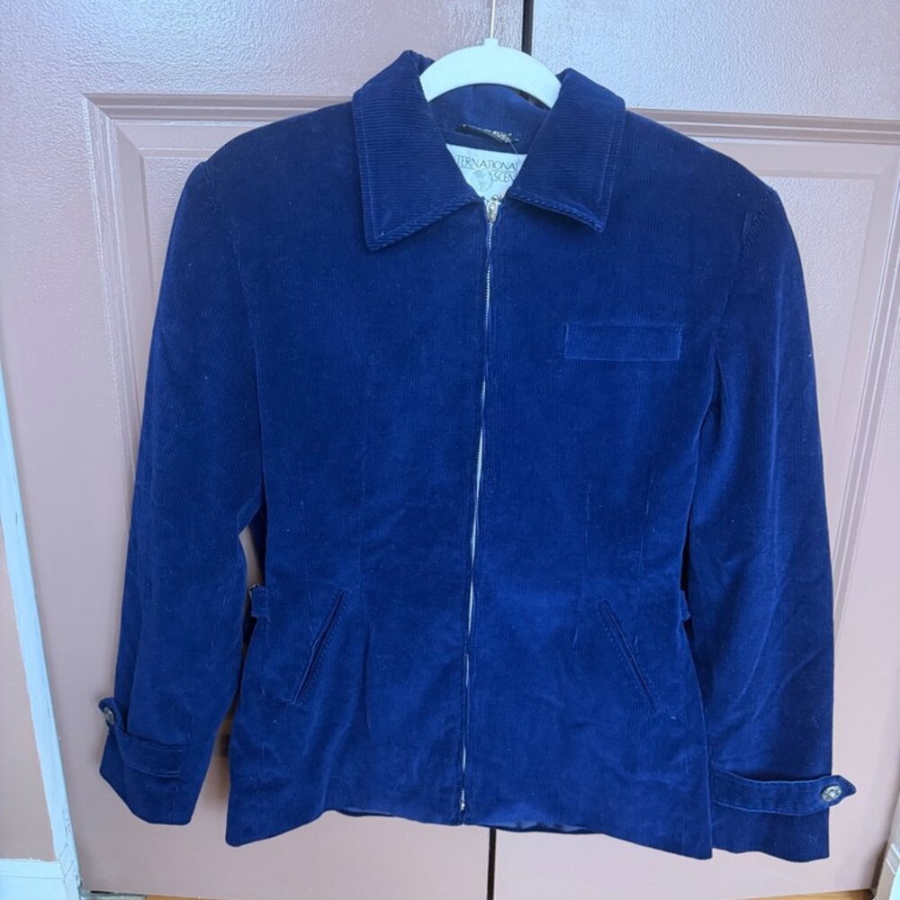 Vintage International Scene Corduroy Jacket